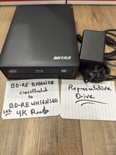 LG BH16NS58 Cross-Flashed to WH16NS60 1.02-MK 4K Blu-ray BDXL BDR Drive Tested