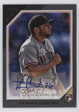 2022 Topps Gallery Rookie Auto Kervin Castro #RA-KCA Auto 0dd2