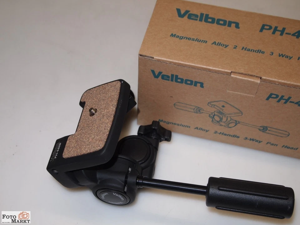 Kinoneiger 3-Wege Schwenkkopf Velbon Stativkopf Magnesium PH-460B 3-Way Pan Head - Bild 2 von 3