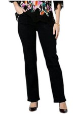 DG2 by Diane Gilman Women's Stretch 5Pocket Trouser Jean Black