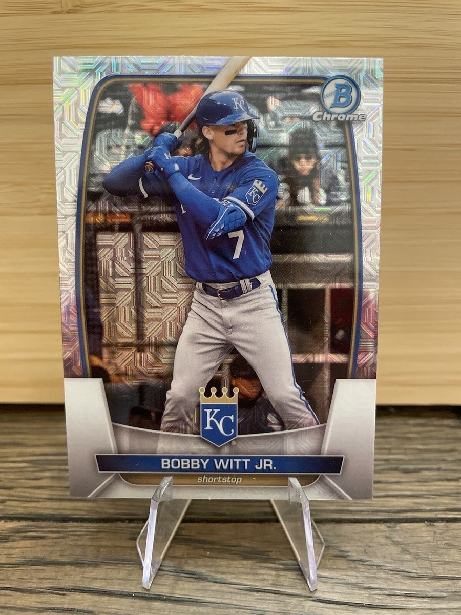 2023 Bowman Chrome Baseball #57 Bobby Witt Jr. Mojo Parallel 