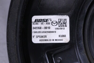 Mazda Genuine Front Door Speaker Bose Sound Subwoofer Woofer CX-5