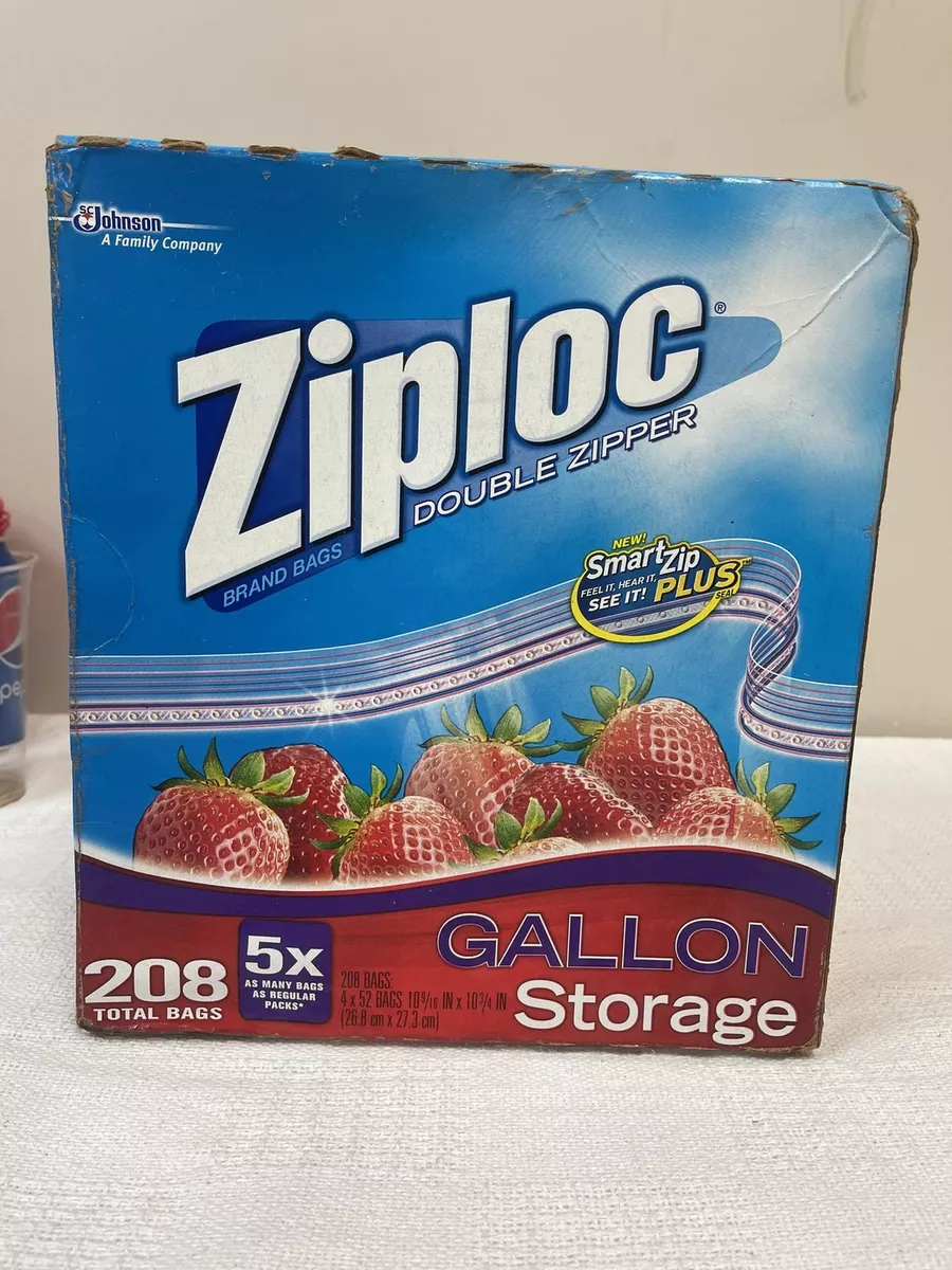 Ziploc Storage Gallon Bags