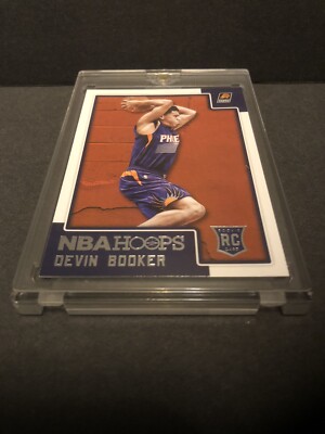 その他 Devin Booker RC auto panini hoops 2015/16 Hoops Basketball Devin Booker Rc Card Phoenix Suns | eBay