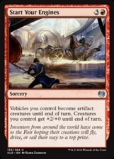Start Your Engines Light Play, English Magic the Gathering MTG Kaladesh
