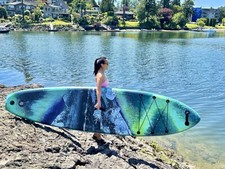 Slifeshop Aurora Borealis Stand Up Paddle Board SUP Inflatable SUP11’ & 11'6"