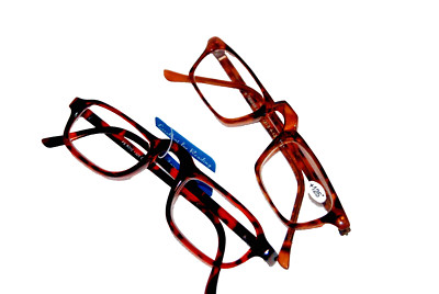 2 pair Reading Glasses Power +1.25  Retro style Quality Brand readers Men Women