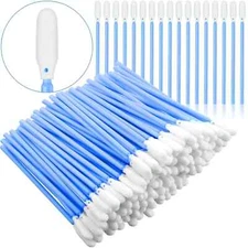 200 Pieces Foam Swab Cleaning Swab Foam Tips Sponge Stick for Inkjet Printer Pri