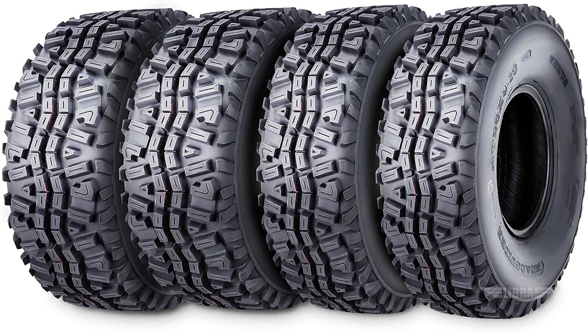 まりめつこ①TOYO TIRES4本セット Full Set ATV Tires 24x9-10 & 24x11-10 for 05-16 Kawasaki Mule 610