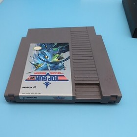 Top Gun The Second Mission - Nintendo NES - EN CAJA con ESPUMA SIN MANUAL FUNCIONA