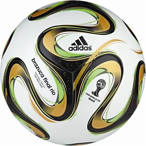 adidas Brazuca Rio Finale-Fußball Endspiel WM 2014 TopReplique Ausführung G84001 - Afbeelding 1 van 1