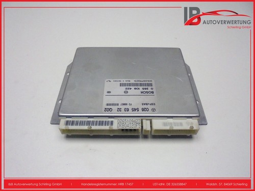 Mercedes Benz Original BOSCH ESP+BAS Steuergerät A 0265456332 - 0265109422
