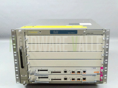 CISCO CISCO7606-S + FAN-MOD-6SHS + 2x PWR-2700-AC + 2x RSP720-3C-GE
