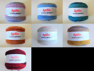 AZTECA INFINITY - Katia - 150g - Garn / Wolle - Stricken / Häkeln - 100 / 8,66 