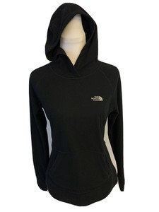 The North Face Mujer Slim Fit Pullover Sudadera con capucha Negro Correr  Fitness Talla Pequeña | eBay