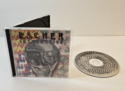 ESCHER INTERACTIVE Exploring Art of Infinite CD-ROM Windows 95 Vintage Software 