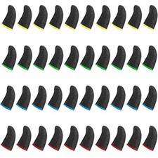 40 Pieces Gaming Finger Sleeve For Gaming Thumb Sleeves Mobile Gaming Finger