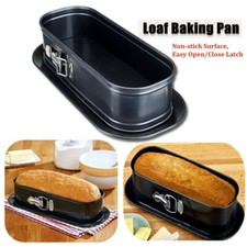 12'' Nonstick Loaf Pan Springform Pan Bread Cake Mold Baking Pan Oval Bakeware
