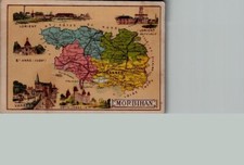 Lot de 11 Chromos Départements français : 56-73-74-75-79-80-71-72-83-84-88