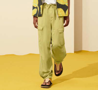 Zara SRPLS CRG PNT 12 Cargo Pants Pistachio Lime Green Size W30