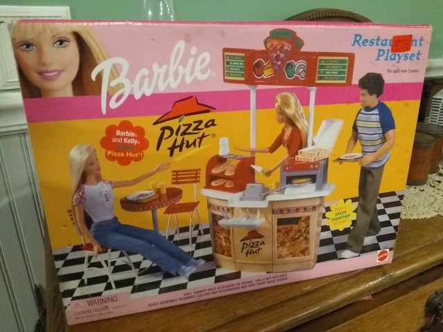 Mattel Barbie Pizza HUT Restaurant Playset (2001) for sale online | eBay