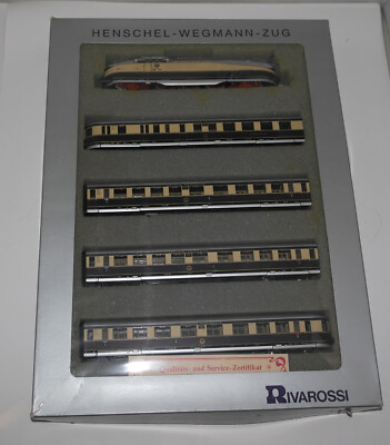 Rivarossi H0 : Code 0339 Set ''HENSCHEL'' und ''WEGMANN'' BR 61 neuwertig TOP : 1986