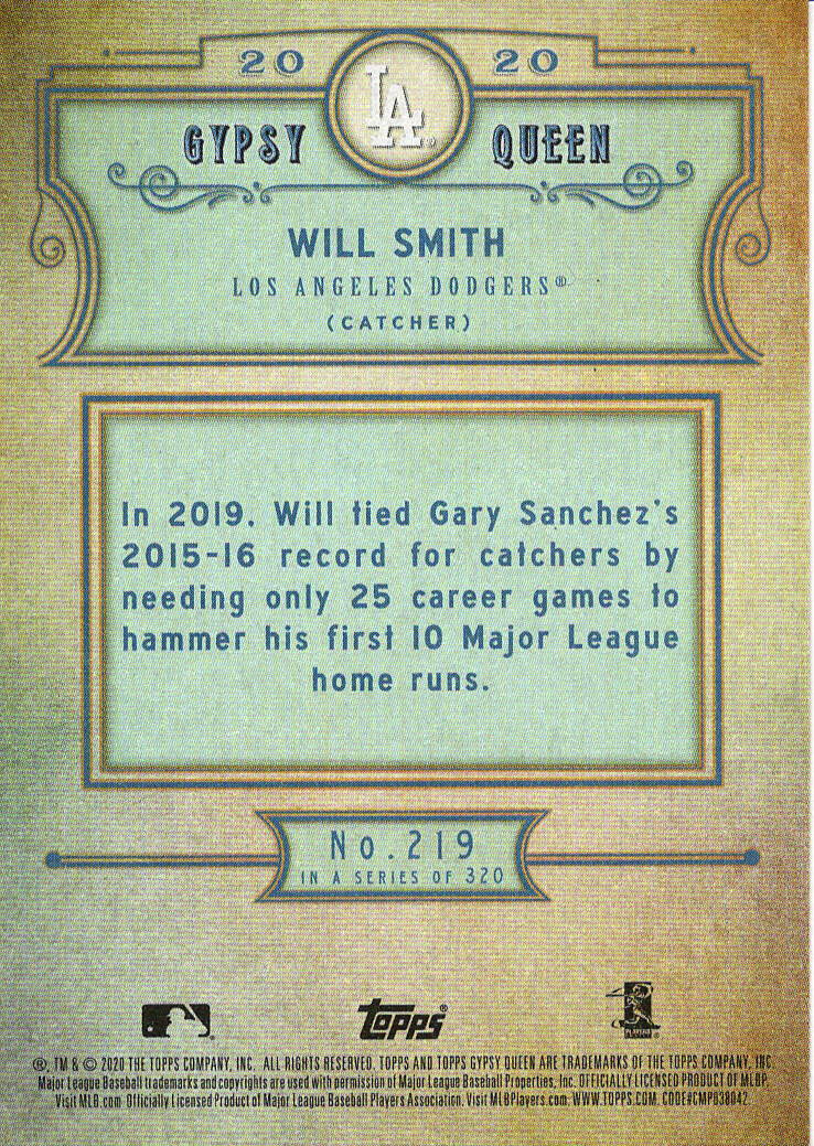 2020 Topps Gypsy Queen Baseball Base Set (YOU PICK) - Picture 116 of 142