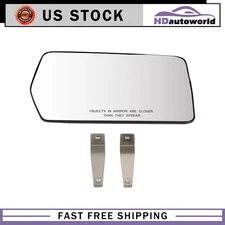 Right Passenger Side View Power Mirror Glass Fit For 11-14 Ford F150 BL3Z17K707A