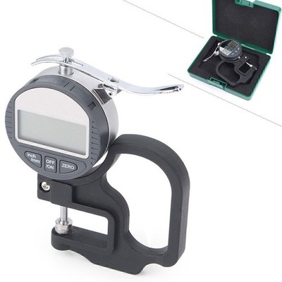 0-12,7mm Digital LCD Mikrometer 0,01mm Papier Leder Tuch Dicke Gauge Meter