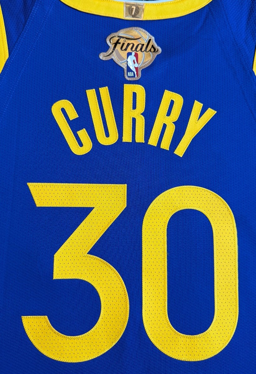 Authentic Steph Curry Golden State Warriors 2021-22 Finals Adv
