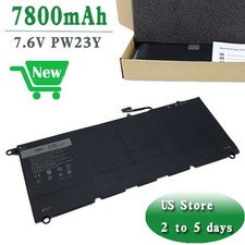 NEW PW23Y TP1GT 7800mAh Battery Dell XPS 13 9360 13-9360-D1605G 13-9360-D1605T