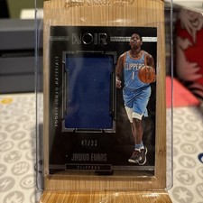 2017-18 Panini Noir Rookie Jumbo Materials /99 Jawun Evans #RJM-JE RC