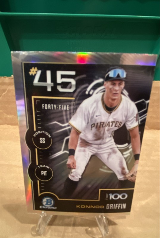 2025 Bowman - Bowman Scouts Top 100 Chrome Konnor Griffin #BTP-45 (RC)