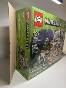 LEGO Minecraft 21137 The Mountain Cave OPEN BOX SEALED CONTENT (OPEN: 1,2,3)