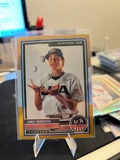 2023 Panini Stars & Stripes Bronze, Silver, Gold Prizm #39 James Tronstein