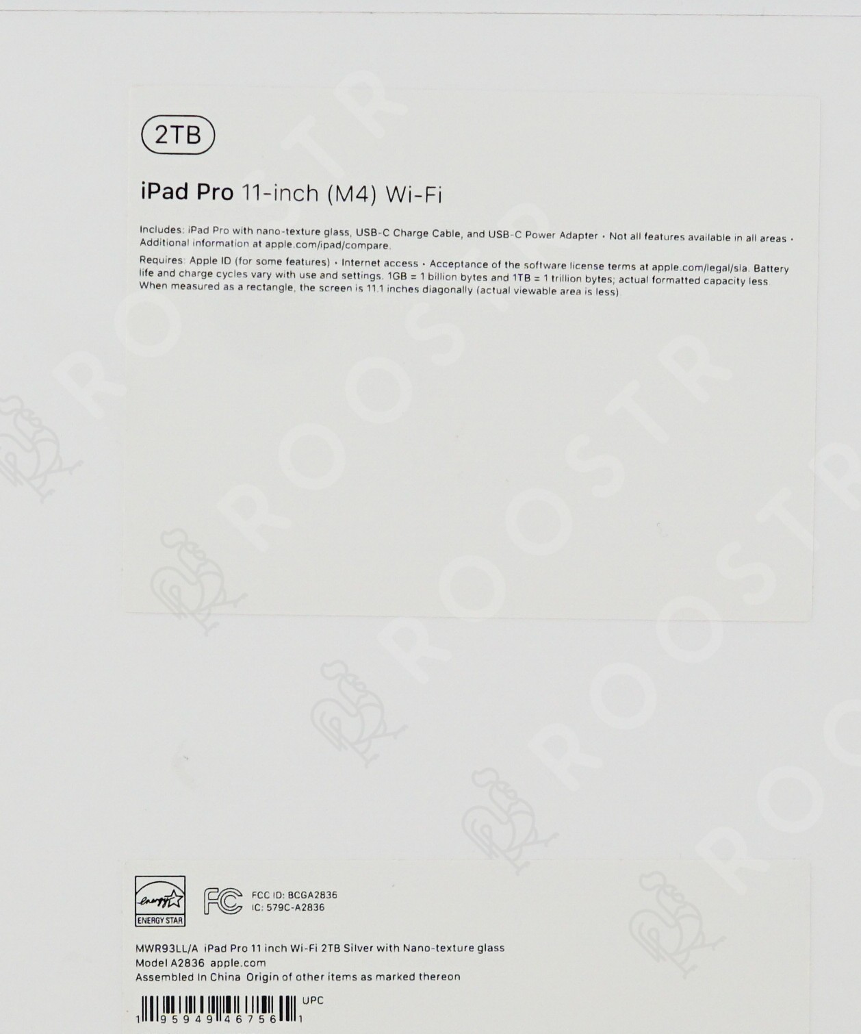 Apple iPad Pro 11-inch (2024) M4 3