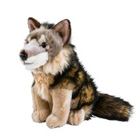 Wolf Kuscheltier 40 Cm Sitzend PlüSchwolf Stoffwolf PlüSchtier