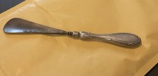 Mappin & Webb 9&rdquo; Steel And Silver Shoe Horn 4&rdquo; Silver Handle