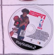 ESPN NBA 2K5 Playstation 2 Tested and Works Sega