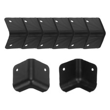 8 Pcs Speaker Cabinet Corners Protector 47x47x47mm Metal Guard Wrap Angle