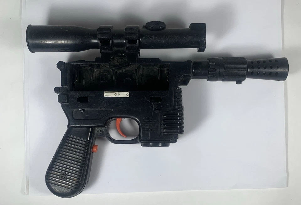 Vtg Kenner Star Wars HAN SOLO BLASTER Return Of The Jedi Black - image 2 of 4