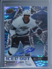 2021-22 Upper Deck Allure Iced Out Auto Quinton Byfield #IO-18 Auto 1t92