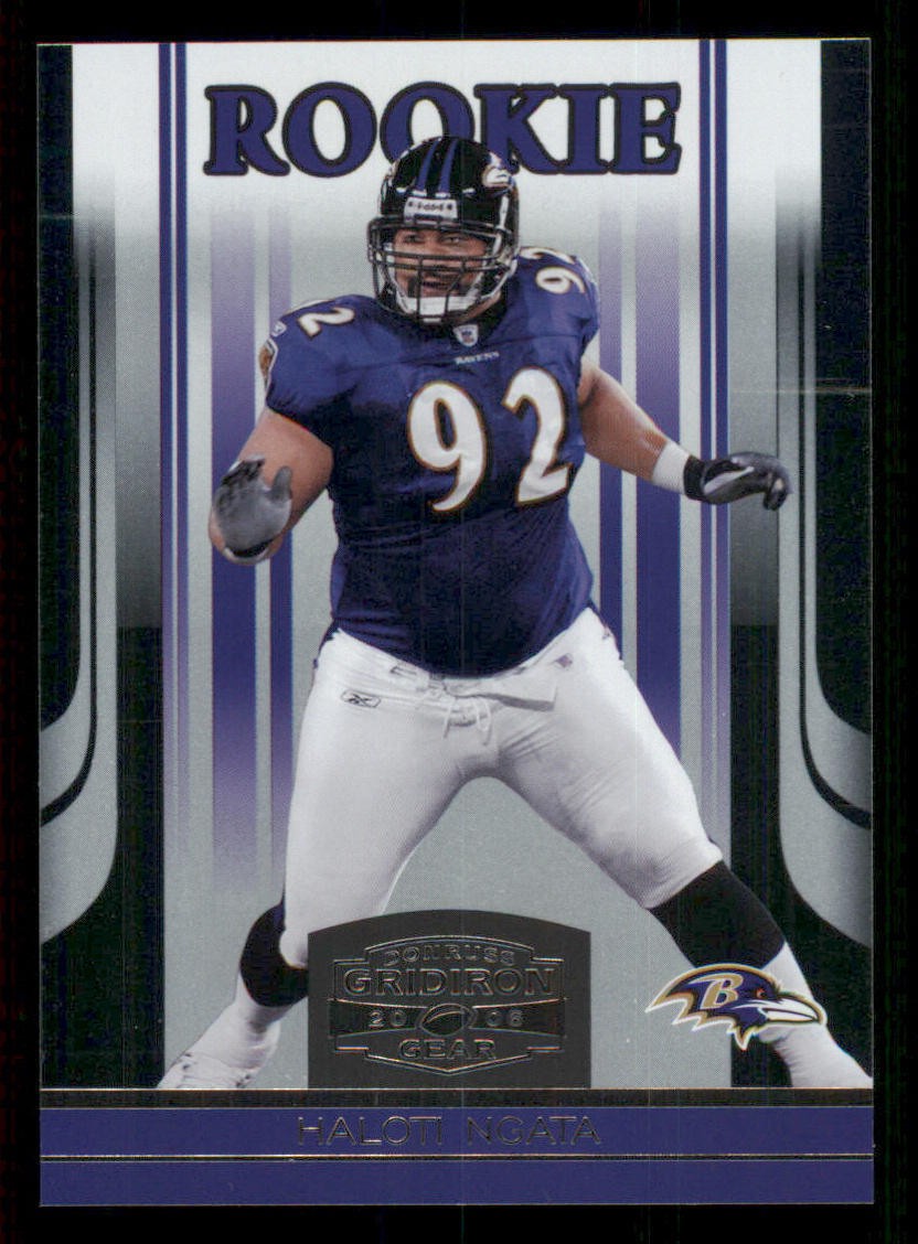 Haloti Ngata Donruss Gridiron Gear #153 Base