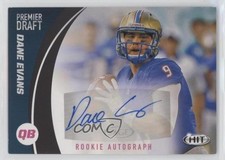 2017 Sage Hit Auto Dane Evans #A13 Auto 00jz