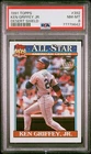 Ken Griffey Jr. 1991 Topps Desert Shield #392 PSA 8 HOF Low Pop 217 Only 7k Sets