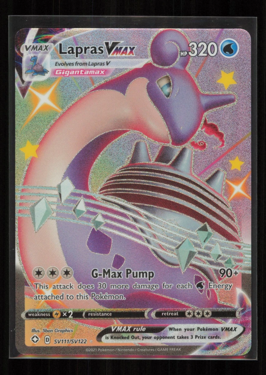 Lapras VMAX Pokmon TCG Cards for sale | eBay Lapras VMAX Pokmon TCG Cards for sale | eBay