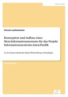 Verena Lachenmann | Konzeption Und Aufbau Eines Meta-Informationssystems FüR...