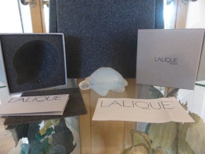 Lalique Schildkröte - Tortue Sidonie - neuwertig in Box - Opal Opalschliff Kristall #1214400