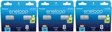 Pack of 24 Panasonic Eneloop AA Rechargeable Batteries for Doorbells 2.83 per battery