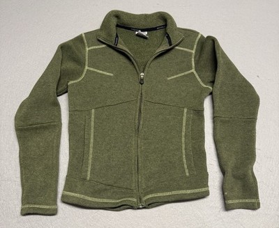 Women s columbia titanium jacket - Full Zip - Size Small - Green - Fleece